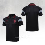 AC Milan Shirt Polo 2023-2024 Black