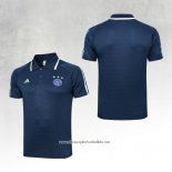 Ajax Shirt Polo 2023-2024 Blue