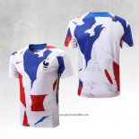 France Training Shirt 2022-2023 White Red Blue