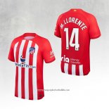 Atletico Madrid Player M.Llorente Home Shirt 2023-2024