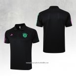 Bayern Munich Shirt Polo 2023-2024 Black