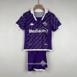 Fiorentina Home Shirt 2023-2024 Kid