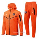 Hooded Tracksuit Paris Saint-Germain 2022-2023 Orange