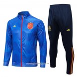Jacket Tracksuit Spain 2022-2023 Blue
