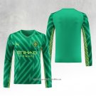 Manchester City Goalkeeper Shirt 2023-2024 Long Sleeve Green