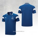 Olympique Marseille Shirt Polo 2023-2024 Blue