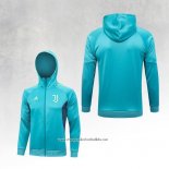 Chaqueta con Capucha del Juventus 2023-2024 Green