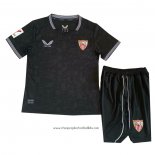 Sevilla Goalkeeper Shirt 2023-2024 Kid Black