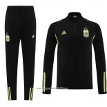 Sweatshirt Tracksuit Argentina 2023-2024 Black