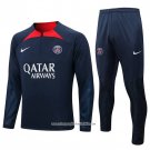 Sweatshirt Tracksuit Paris Saint-Germain 2022-2023 Blue Oscuro