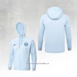 Chaqueta con Capucha del Inter Milan 2023-2024 Blue