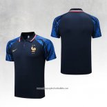 France Shirt Polo 2022-2023 Blue Oscuro