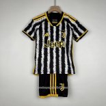 Juventus Home Shirt 2023-2024 Kid