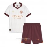 Manchester City Away Shirt 2023-2024 Kid