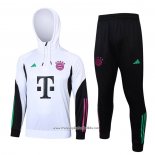 Sweatshirt Tracksuit Bayern Munich 2023-2024 Kid White