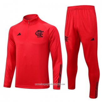Sweatshirt Tracksuit Flamengo 2023-2024 Red