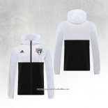 Windbreaker Sao Paulo 2023-2024 Black and White