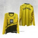 Borussia Dortmund Home Shirt 2023-2024 Long Sleeve