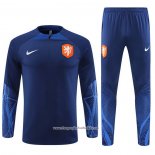 Sweatshirt Tracksuit Holland 2022-2023 Blue Oscuro