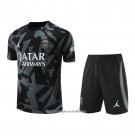 Tracksuit Paris Saint-Germain 2022-2023 Short Sleeve Grey - Shorts