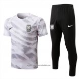 Tracksuit South Korea 2022-2023 Short Sleeve White