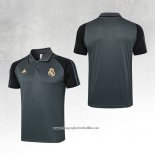 Real Madrid Shirt Polo 2023-2024 Grey