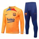 Sweatshirt Tracksuit Barcelona 2022-2023 Orange