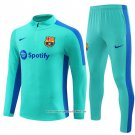 Sweatshirt Tracksuit Barcelona 2023-2024 Green