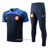 Tracksuit Holland 2022-2023 Short Sleeve Blue