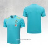 Brazil Shirt Polo 2022-2023 Blue