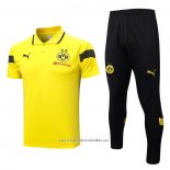 Conjunto Polo Borussia Dortmund 2023-2024 Yellow