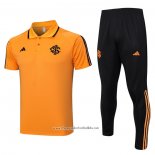 Conjunto Polo SC Internacional 2023-2024 Orange