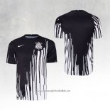 Corinthians Training Shirt 2022 Black and White