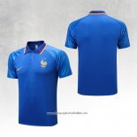 France Shirt Polo 2022-2023 Blue
