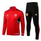 Jacket Tracksuit Manchester United 2022-2023 Red
