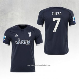 Juventus Player Chiesa Third Shirt 2023-2024