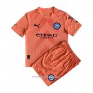 Manchester City Goalkeeper Shirt 2022-2023 Kid Orange