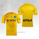 Napoli Goalkeeper Shirt 2023-2024 Yellow Thailand