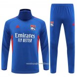 Sweatshirt Tracksuit Lyon 2022 Blue