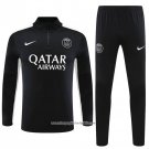 Sweatshirt Tracksuit Paris Saint-Germain 2023-2024 Black