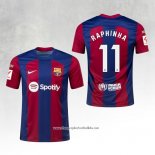 Barcelona Player Raphinha Home Shirt 2023-2024