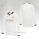 Manchester City Away Shirt 2023-2024 Long Sleeve