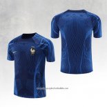 France Training Shirt 2022-2023 Blue Oscuro