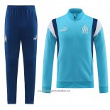 Jacket Tracksuit Olympique Marseille 2023-2024 Blue