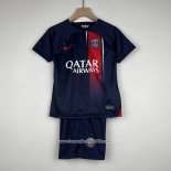 Paris Saint-Germain Home Shirt 2023-2024 Kid