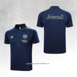 Arsenal Shirt Polo 2023-2024 Blue
