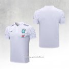 Brazil Shirt Polo 2022-2023 White