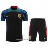 Tracksuit Portugal 2022-2023 Short Sleeve Black - Shorts