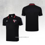 Sao Paulo Shirt Polo 2023-2024 Black