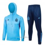 Sweatshirt Tracksuit Argentina 2023-2024 Kid Blue